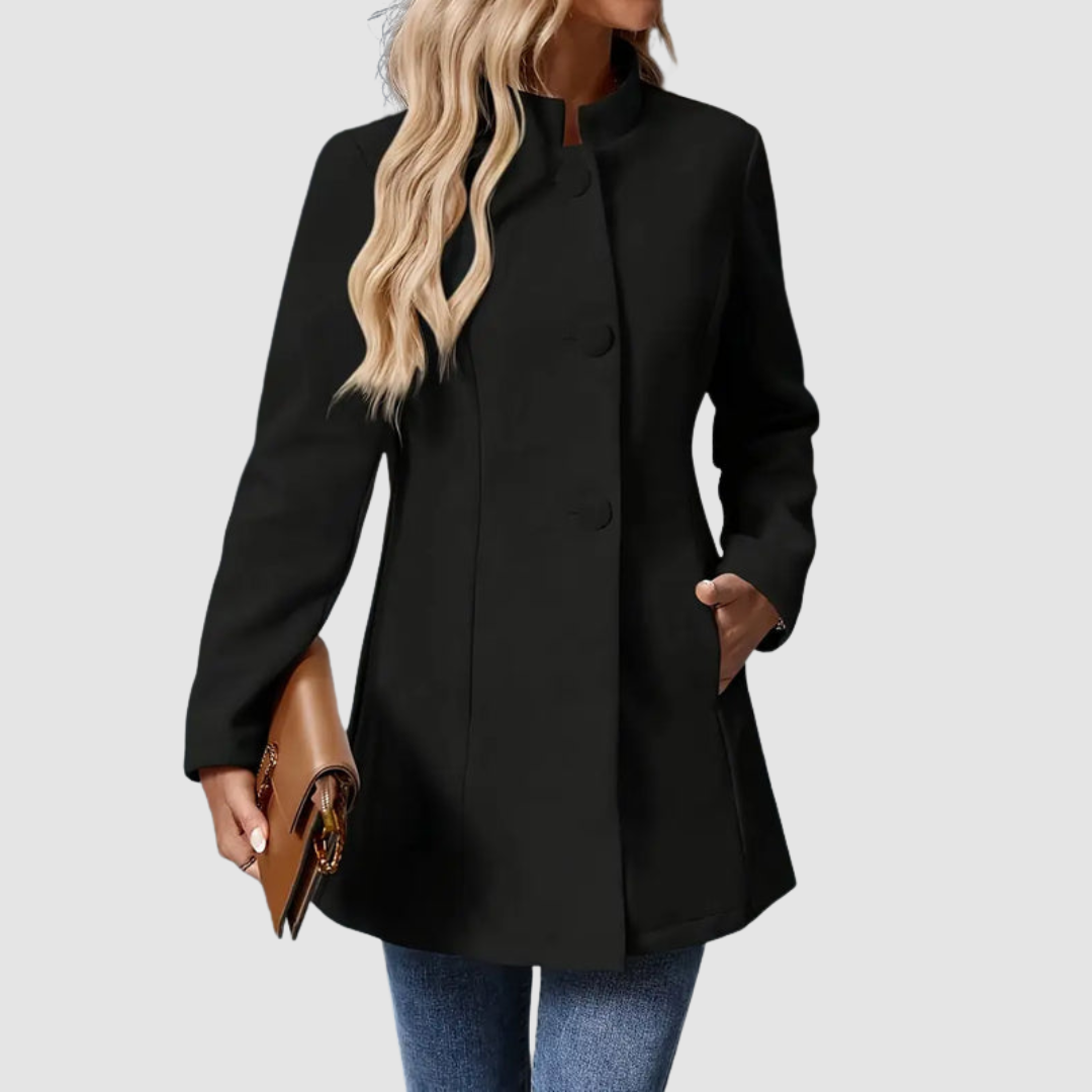 Modique™ - Elegant & Tidlös Kappa med Ståkrage