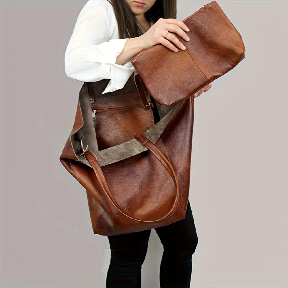 Dagmar – Stor retro tote-väska