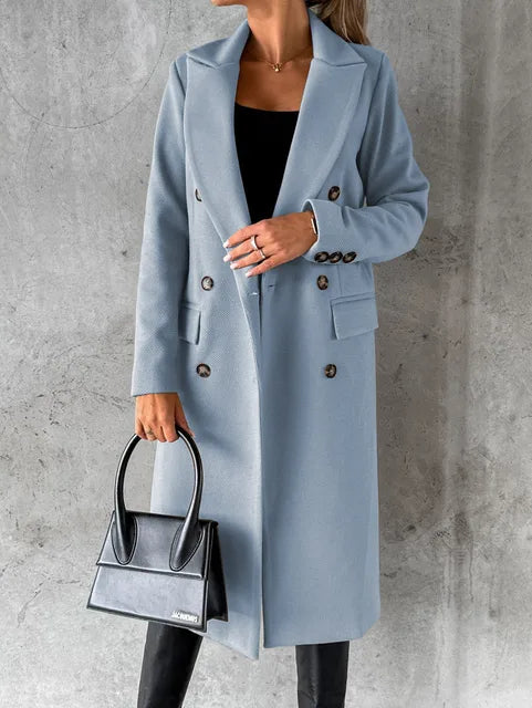 Averra™ - Klassisk Elegant Lång Kappa