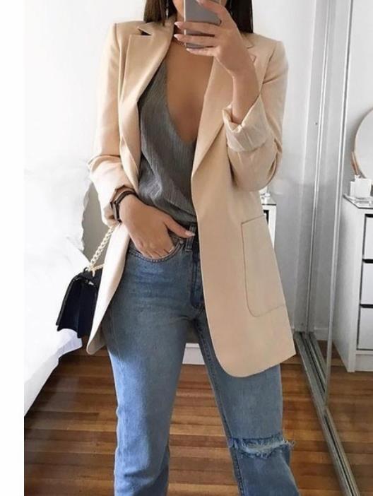 Elin™ – Tidlös Blazer med Elegant Passform och Komfort