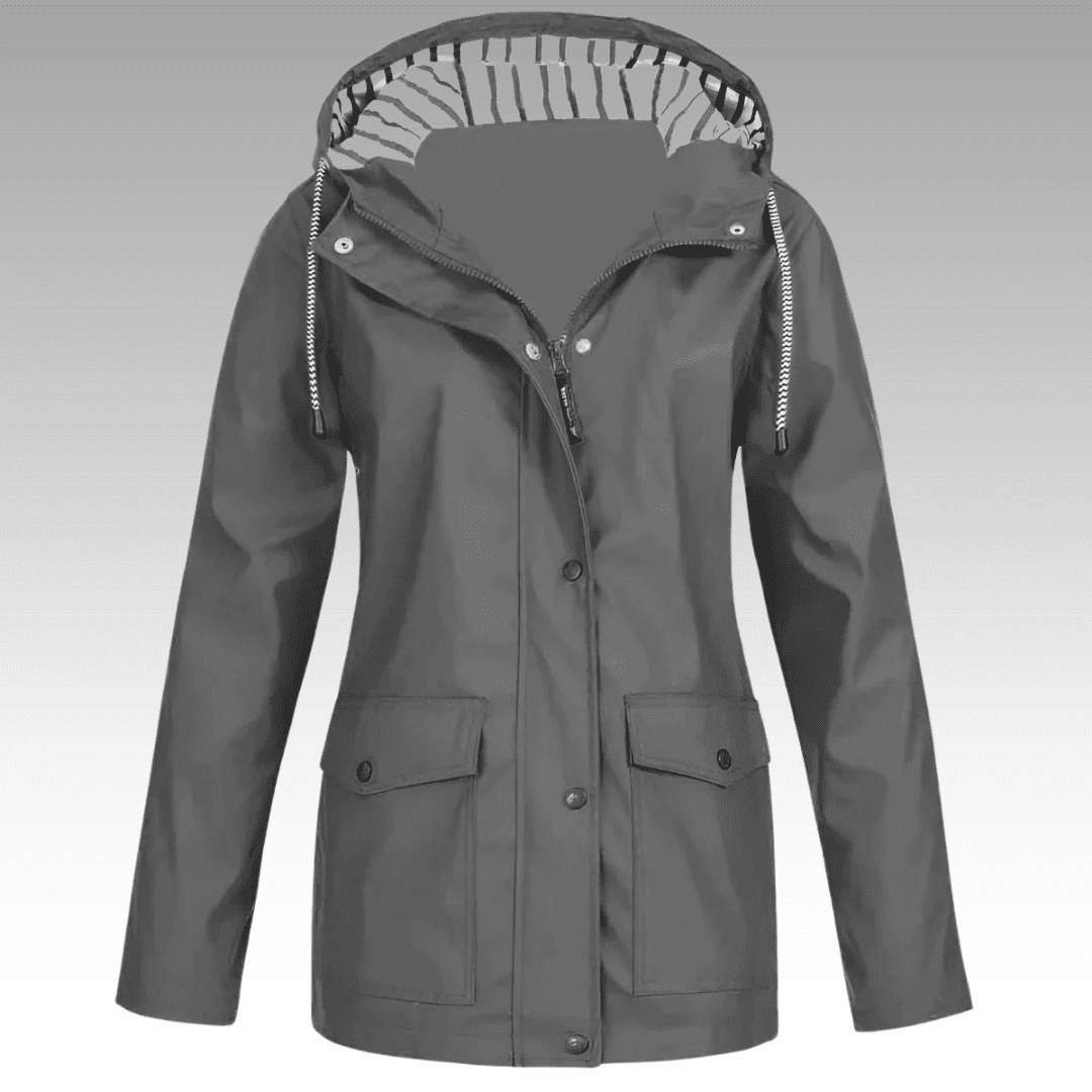 Therese™ - Vattentät Jacka - Elegant Design & Ultralätt Komfort för Alla Väder