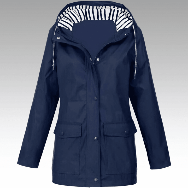 Therese™ - Vattentät Jacka - Elegant Design & Ultralätt Komfort för Alla Väder