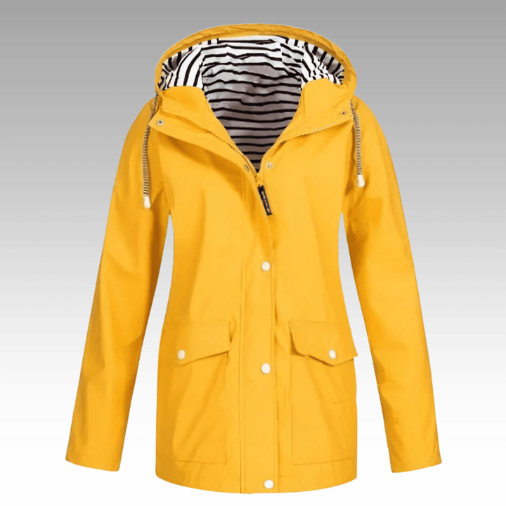 Therese™ - Vattentät Jacka - Elegant Design & Ultralätt Komfort för Alla Väder